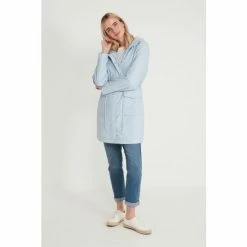 M&Co Blue Drawstring Waist Raincoat -M&Co shop unnamed file 2327