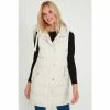 M&Co White Longline Padded Gilet 2 M&Co White Longline Padded Gilet -M&Co shop unnamed file 2334