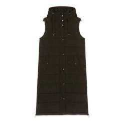 M&Co Black Longline Gilet -M&Co shop unnamed file 2356