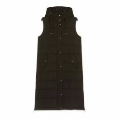 M&Co Black Longline Gilet -M&Co shop unnamed file 2357