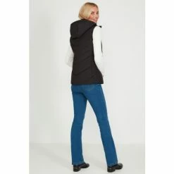 M&Co Short Chevron Black Gilet -M&Co shop unnamed file 2360