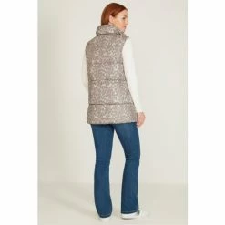 M&Co Blue Leopard Print Gilet -M&Co shop unnamed file 2397