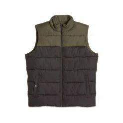 M&Co Grey Padded Colourblock Gilet