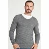 M&Co Grey V-Neck Knitted Jumper -M&Co shop unnamed file 244