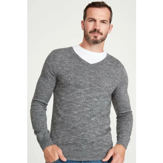 unnamed-file-244.jpg M&Co Grey V-Neck Knitted Jumper -M&Co shop unnamed file 244