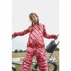 M&Co Red Tie Dye Joggers -M&Co shop unnamed file 2446