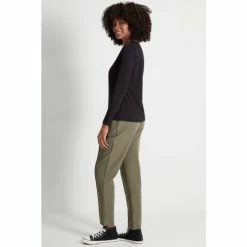 M&Co Green Zip Detail Tapered Joggers -M&Co shop unnamed file 2465