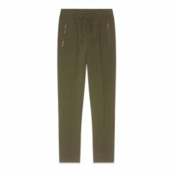 M&Co Green Zip Detail Tapered Joggers -M&Co shop unnamed file 2468