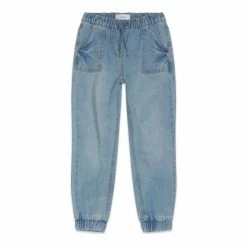 M&Co Blue Denim Joggers