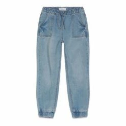 M&Co Blue Denim Joggers -M&Co shop unnamed file 2485