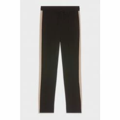 M&Co Tapered Sidestripe Black Joggers -M&Co shop unnamed file 2490
