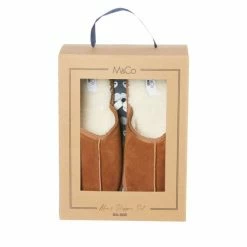 M&Co Brown Suede Slippers -M&Co shop unnamed file 2540