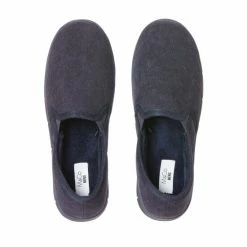 M&Co Blue Cord Slippers -M&Co shop unnamed file 2544