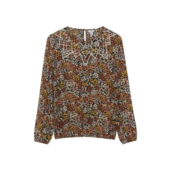 unnamed-file-2572.jpg M&Co Blue Floral Bubble Hem Blouse -M&Co shop unnamed file 2572