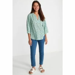 M&Co Petite Frill Detail Ditsy Blouse -M&Co shop unnamed file 2590