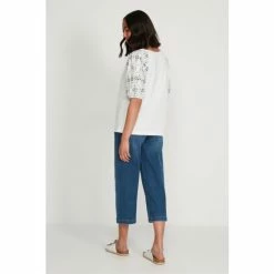 M&Co White Aztec Print Gypsy Top -M&Co shop unnamed file 2597