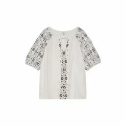M&Co White Aztec Print Gypsy Top -M&Co shop unnamed file 2600