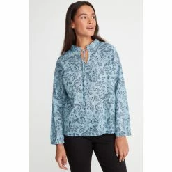 M&Co Petite Floral Folk Blouse