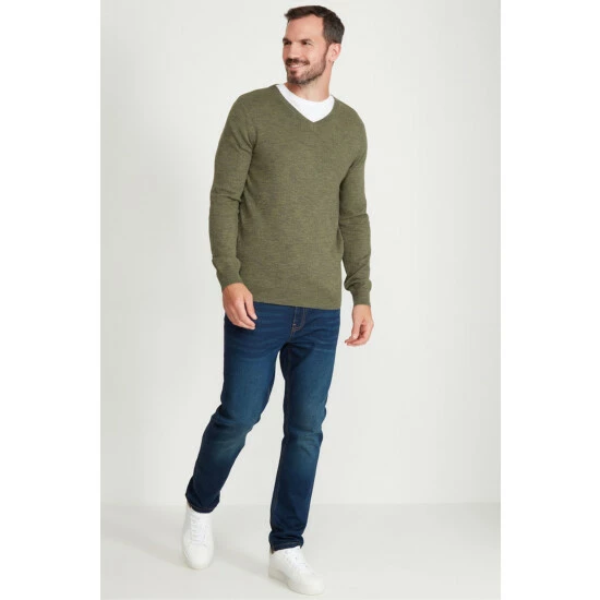unnamed-file-264.jpg M&Co Green V-Neck Knitted Jumper -M&Co shop unnamed file 264