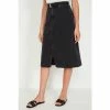 M&Co Black Denim Belted Skirt -M&Co shop unnamed file 2651