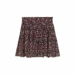 M&Co Black Dtisy Floral Skort -M&Co shop unnamed file 2659
