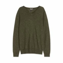 M&Co Green V-Neck Knitted Jumper 6 M&Co Green V-Neck Knitted Jumper -M&Co shop unnamed file 268
