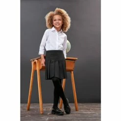 M&Co Black BTS Pleated Skirt