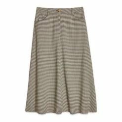 M&Co Black Dogtooth A-Line Skirt -M&Co shop unnamed file 2697