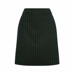 M&Co Green Tartan Check A-Line Skirt -M&Co shop unnamed file 2712