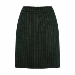 M&Co Green Tartan Check A-Line Skirt -M&Co shop unnamed file 2713