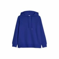 M&Co Blue Basic Plain Hoodie -M&Co shop unnamed file 2742