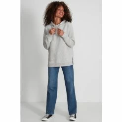 M&Co Grey Basic Plain Hoodie -M&Co shop unnamed file 2761