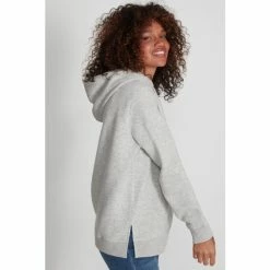 M&Co Grey Basic Plain Hoodie -M&Co shop unnamed file 2762