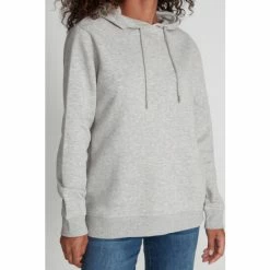 M&Co Grey Basic Plain Hoodie -M&Co shop unnamed file 2763