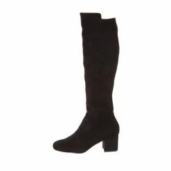 M&Co Knee High Heeled Black Boots 4 M&Co Knee High Heeled Black Boots -M&Co shop unnamed file 2787