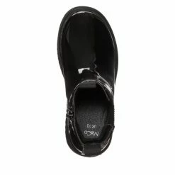 M&Co Patent Black Ankle Boots 4 M&Co Patent Black Ankle Boots -M&Co shop unnamed file 2794