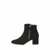 M&Co Suedette Zip Ankle Black Boots 1 M&Co Suedette Zip Ankle Black Boots -M&Co shop unnamed file 2797
