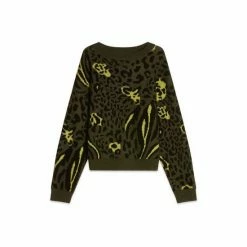M&Co Green Fluro Pop Animal Jumper -M&Co shop unnamed file 280