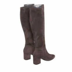 M&Co Grey Knee High Heeled Boots 4 M&Co Grey Knee High Heeled Boots -M&Co shop unnamed file 2803