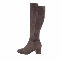 M&Co Grey Knee High Heeled Boots 5 M&Co Grey Knee High Heeled Boots -M&Co shop unnamed file 2804