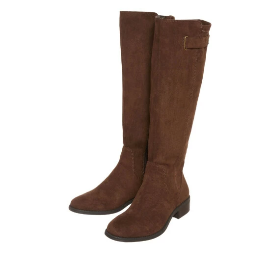 unnamed-file-2836.jpg M&Co Brown Suedette Knee High Flat Boots -M&Co shop unnamed file 2836