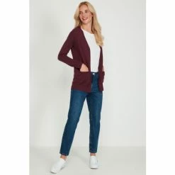 M&Co Red Cardigan