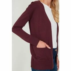 M&Co Red Cardigan -M&Co shop unnamed file 2852