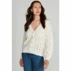 M&Co Cream Crochet Cardigan