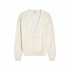 M&Co Cream Crochet Cardigan -M&Co shop unnamed file 2860