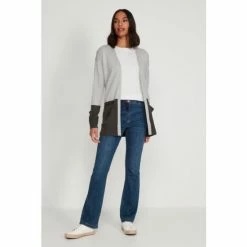 M&Co Grey Knitted Cardigan -M&Co shop unnamed file 2876