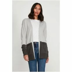 M&Co Grey Knitted Cardigan -M&Co shop unnamed file 2878