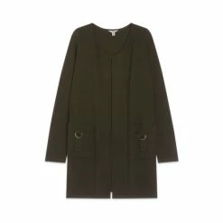 M&Co Green Ring Pocket Coatigan -M&Co shop unnamed file 2883