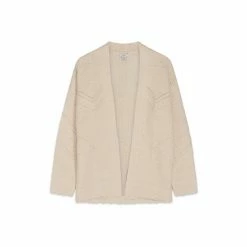 M&Co Cream Longline Textured Cardigan -M&Co shop unnamed file 2889