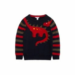 M&Co Blue Dinosaur Jumper -M&Co shop unnamed file 290